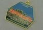 медаль сплава цинка масленицы 3D с плакировкой мягкой эмали античной латунной