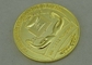 IGMK персонализировало монетки, медь умирает проштемпелеванная монетка доказательства с двойной стороной 3D и серебряной плакировкой