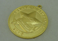 медали заливки формы 3D оцинковывают материал сплава с плакировкой золота 50 mm