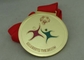 Утюга медалей сплава цинка эмали певтера медь мягкого латунная для спорта масленицы