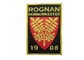 Заплата вышивки Rognan, изготовленные на заказ заплаты вышивки с утюгом крепила на клею назад сторона