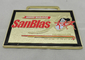 Высокомарочное медаль марафона SanBlas Medio сплава цинка с мягкой эмалью, заливкой формы, плакировкой золота