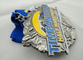 Медаль утюга заливки формы сплава цинка или марафона Timpanogos латуни или меди половинное с ярким блеском