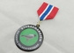 Награды с тесемкой, латунная офсетная печать медали круглым вознаграждением изготовленные на заказ