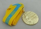 Медали покрынные золотом тесемки 3D