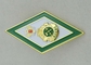 значки сувенира армии золота 3D с мягкой эмалью на дата и праздник сувенира
