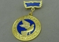 3Д латунные умирают проштемпелеванная эмаль 100мм * 70мм изготовленных на заказ медалей наград трудная