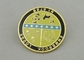 Значки Pin эмали ложи сплава цинка имитационные трудные/Pin отворотом с плакировкой золота