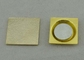 Pin отворотом эмали имитационного утюга трудный с плакировкой золота и сильным магнитом