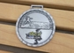 Круглое мягкое медаль металла гонки бокса золота эмали 3Д с шеей для выдвиженческих подарков
