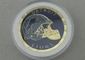 Подгонянный персонализированный логос чеканит латунный штемпелевать, мягкие монетки эмали