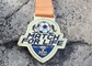 Медальон изготовленного на заказ спорта идущий, медаль значка эмали серебра заливки формы сплава цинка мягкое