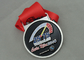 Заливка формы Костарика 2014 сплава цинка медали эмали Triathlon мягкая