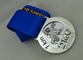 Медали тесемки DMG цинком сплавляют заливку формы полное 3D с серебряной плакировкой