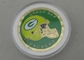 Упаковщики Зелёного залива персонализировали монетки латунью пораженной с упаковкой мешка PVC