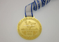 Медали гонки мягкой эмали идущие, изготовленная на заказ лента шеи медалей гонки 5К