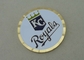 Royals KC персонализировали монетки латунью проштемпелеванной с краем отрезка диаманта и 2,0 дюймами