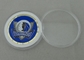 Монетки проштемпелеванные латунью персонализированные край отрезка диаманта 2,0 дюймов