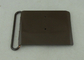 Silkscreen/пряжки пояса офсетной печати выполненные на заказ с черной плакировкой никеля