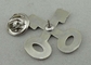 Заливка формы сплава цинка Pin эмали 1,0 дюймов плакировка никеля мягкого материальная