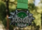 Плашка фестиваля штемпелюя латунные медали наград бега джунглей