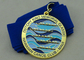 Гаваиское медаль тесемки 3d клуба каное заливкой формы сплава цинка с плакировкой золота
