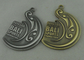 Спорты сторон 3D Бали двойника умирают медали бросания, античная латунь и плакировка антиквариата серебряная