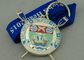 Медали клуба rowing Runcorn с имитационной трудной плакировкой эмали, заливки формы и никеля